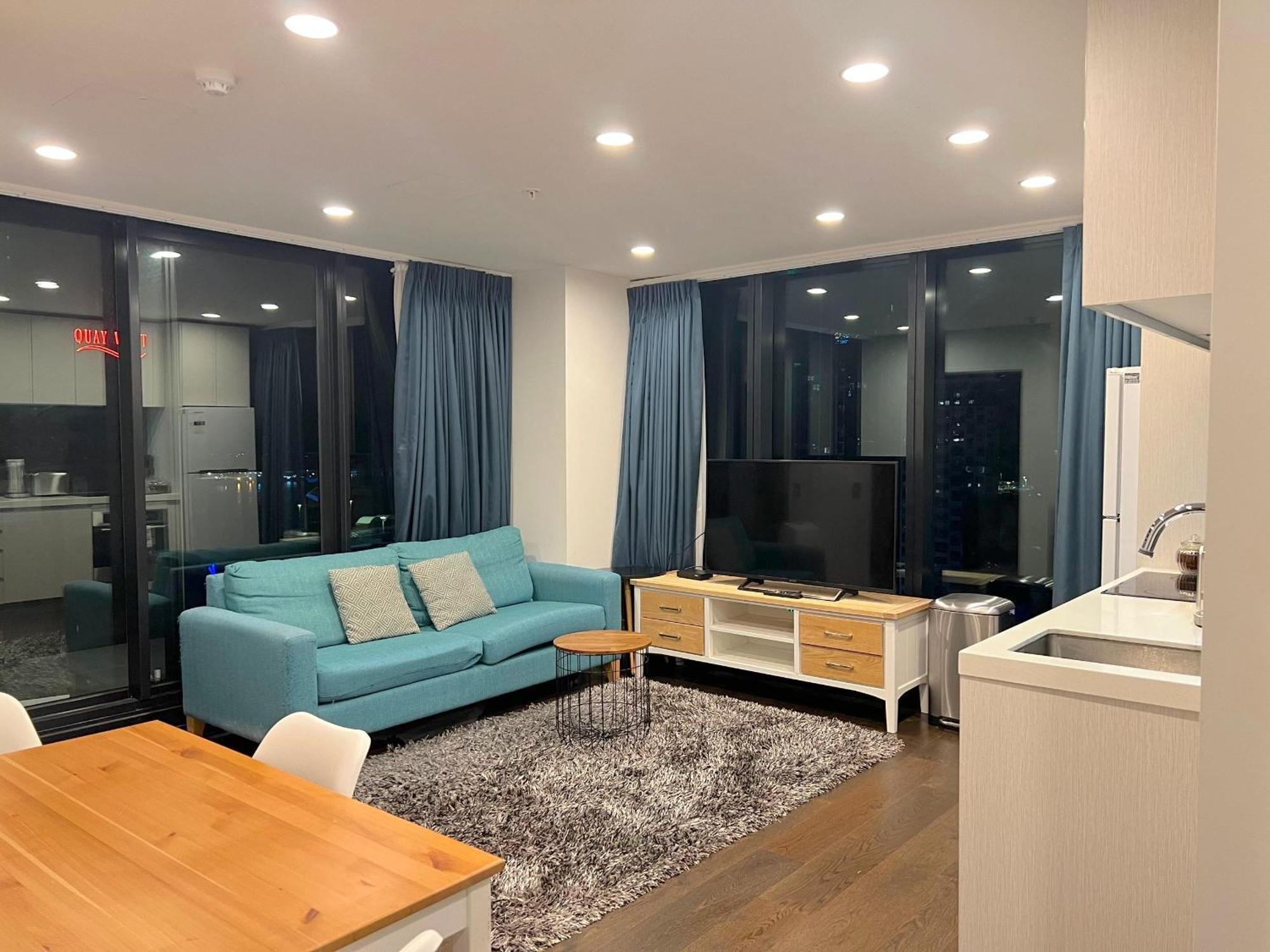 Gorgeous Seaview 2 Bedroom Apartment In Auckland Cbd Екстер'єр фото
