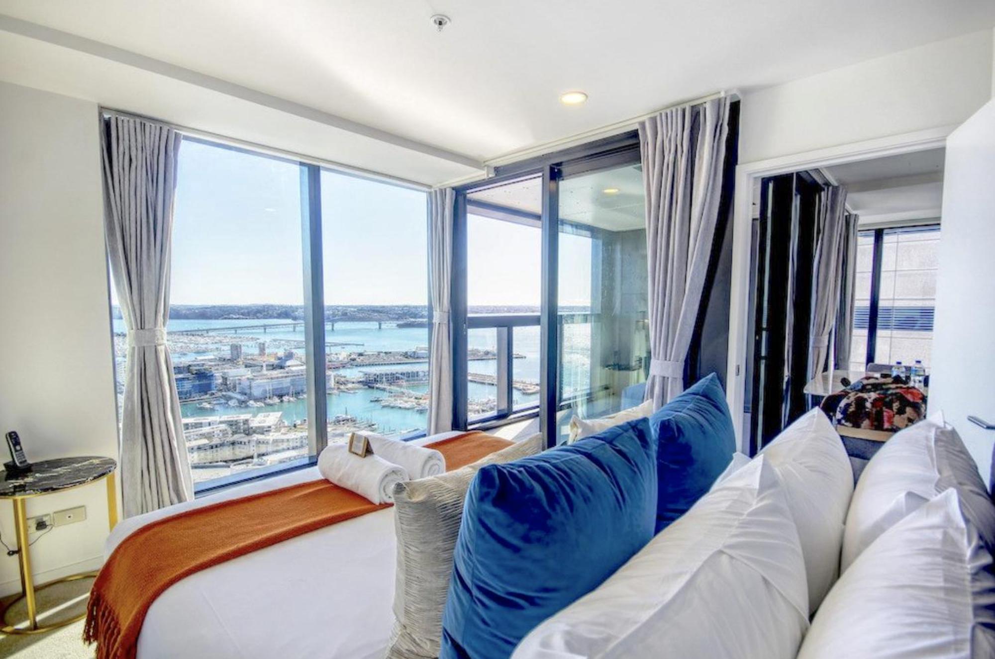 Gorgeous Seaview 2 Bedroom Apartment In Auckland Cbd Екстер'єр фото