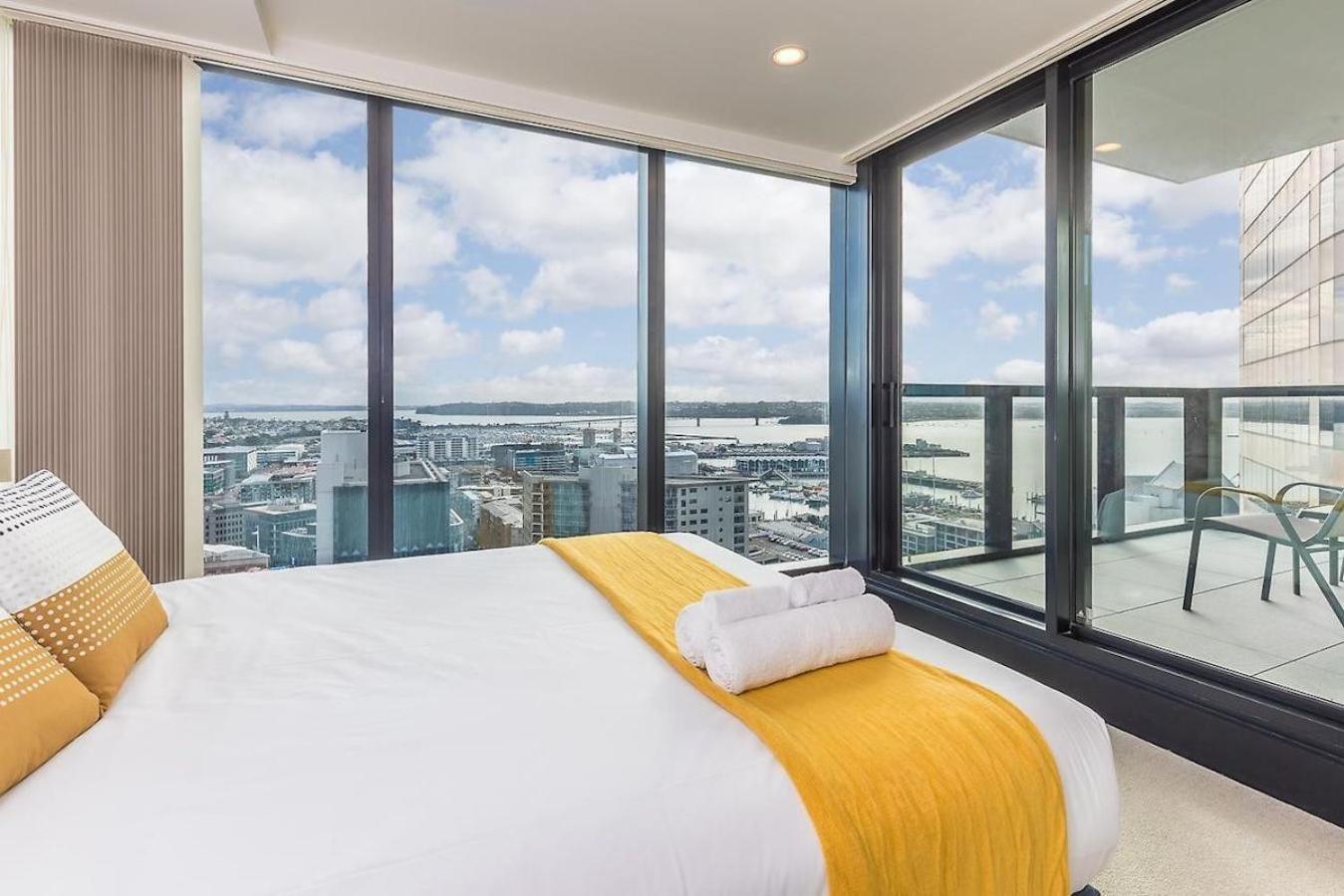 Gorgeous Seaview 2 Bedroom Apartment In Auckland Cbd Екстер'єр фото
