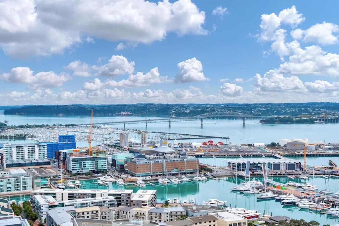 Gorgeous Seaview 2 Bedroom Apartment In Auckland Cbd Екстер'єр фото