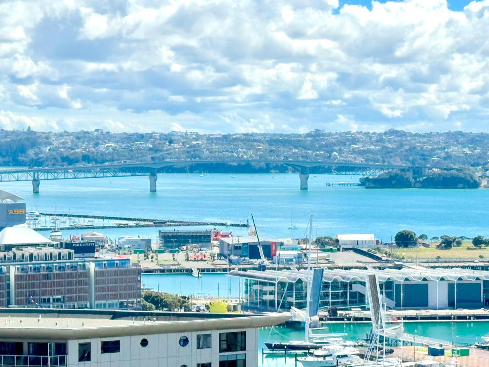Gorgeous Seaview 2 Bedroom Apartment In Auckland Cbd Екстер'єр фото